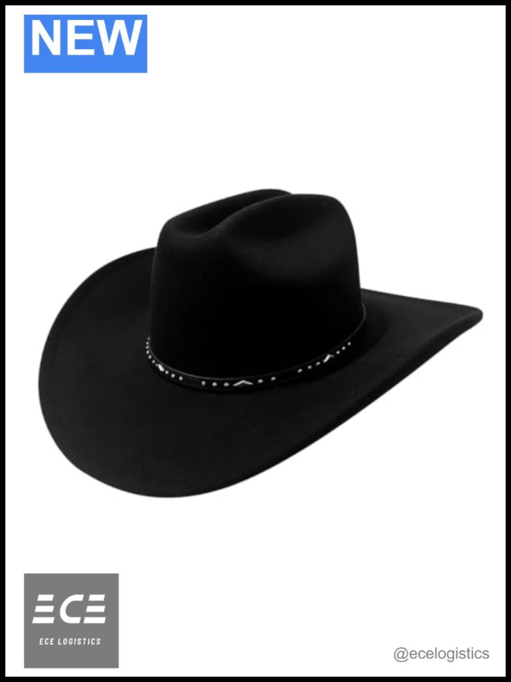 Western Cowboy Hat Women Men Cotton Polyester Adjustable Wide Brim Fedora